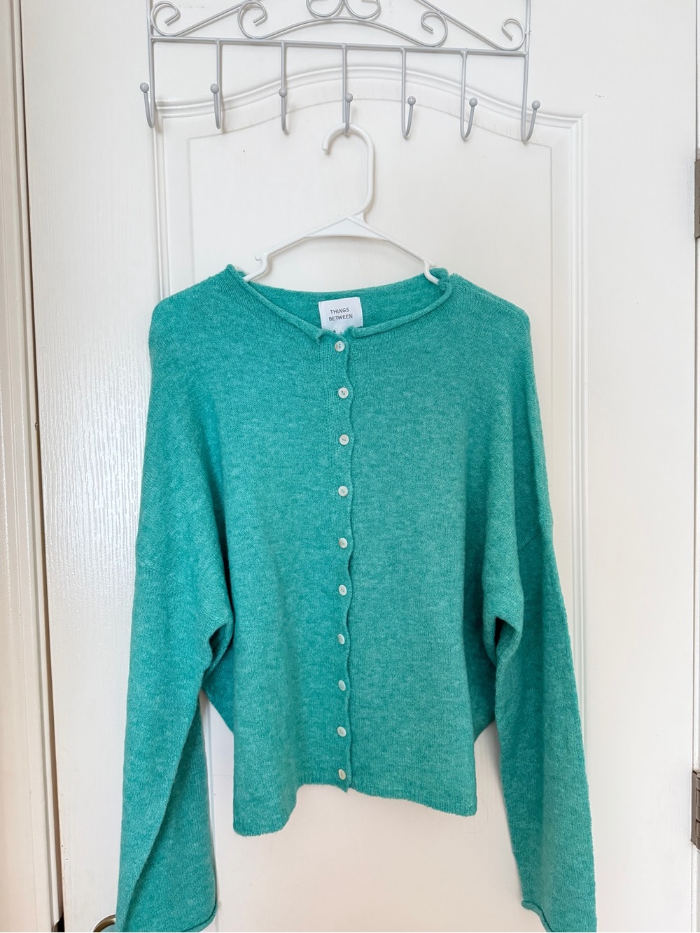 Things Between Piper Teal Cardigan